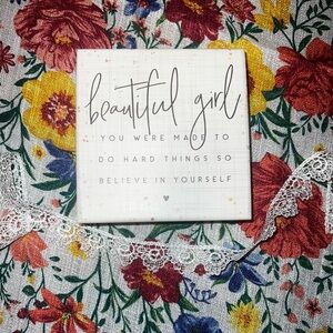 Beautiful Girl Decor (Free With A Purchase)